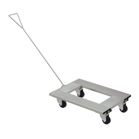 Vestil ALUMINUM CHANNEL DOLLY 18WX24L W/HANDLE ACP-1824-9-HDL